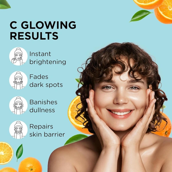 ZM Zayn & Myza Vitamin C Tube Face Wash with Aloe Vera & Holy Basil For Exceptionally Clean & Brighter Looking Skin, No Chemical Nasties, All Skin Types (Pack of 2)