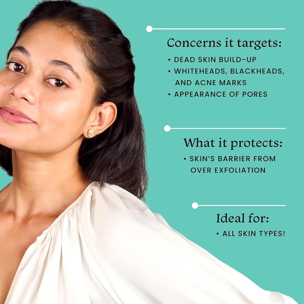 Foxtale Overnight Glow Mask | 4% Glycolic Acid | 3% Lactic Acid |Reduces Blackheads, Whiteheads | 30 Second Salon like Brightening Facial for Glowing Skin | Men & Women - 30ml - INDIA, DEC'2025