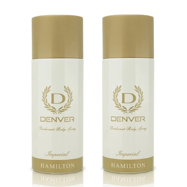 DENVER Imperial Deodorant (165ML Each) Pack of 2