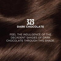 L'oreal Paris L'Oreal Paris Casting Creme Gloss Hair Color , 87.5g+72ml-Dark Chocolate 323