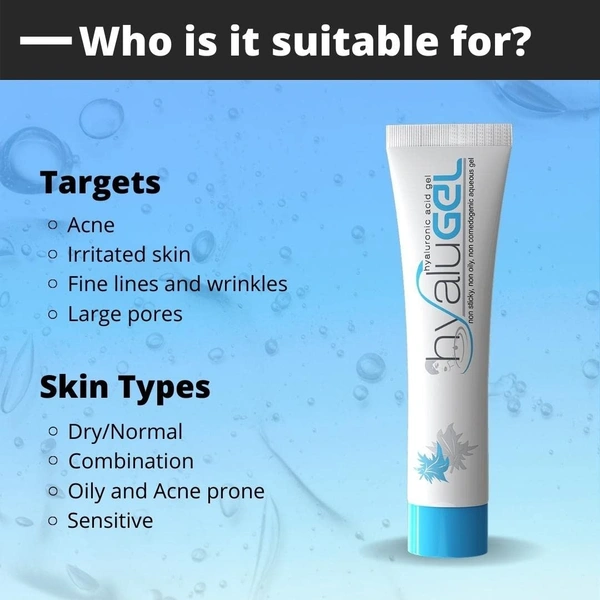 Ethicare Remedies Hyalugel Hyaluronic Acid Gel