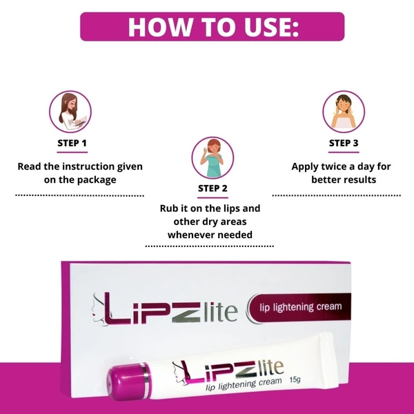 Ethicare Remedies Lipzlite Lip Lightening Cream