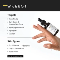 Minimalist 2% Alpha Arbutin Serum for Pigmentation & Dark Spots Removal | Anti-pigmentation Face Serum with Hyaluronic Acid to Remove Blemishes, Acne Marks & Tanning | 30 ml