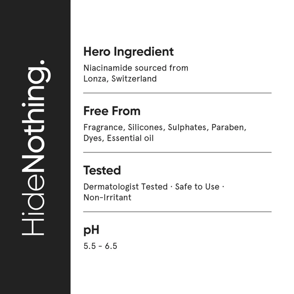Minimalist Skin Repair 5% Niacinamide Face Serum for Clear Glowing Skin | Reduces Dullness, Hydrates & Repairs Skin with Vit B3 & Hyaluronic Acid | Day & Night Serum for Dry & Sensitive Skin | For Women & Men | 30 ml