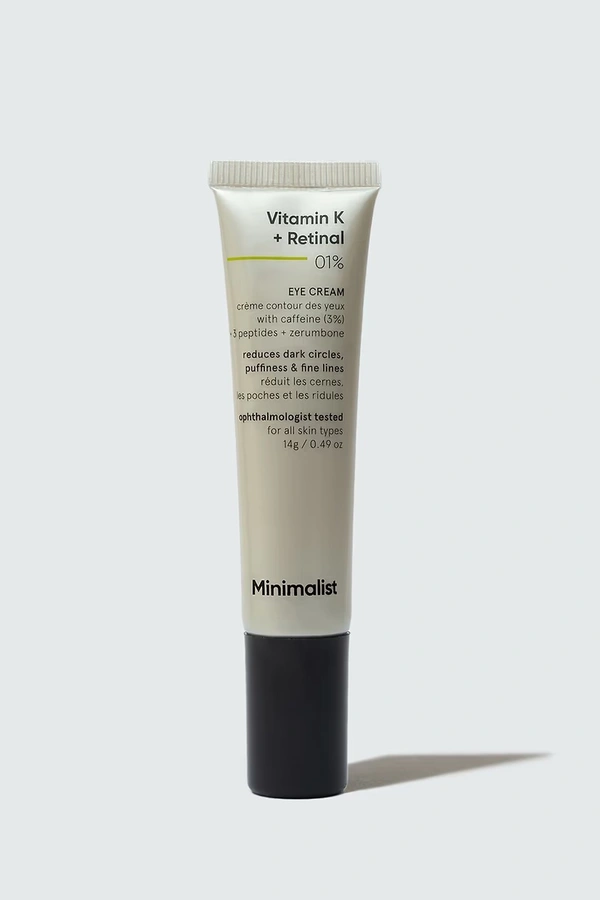 Minimalist Vitamin K + Retinal 01% Eye Cream
