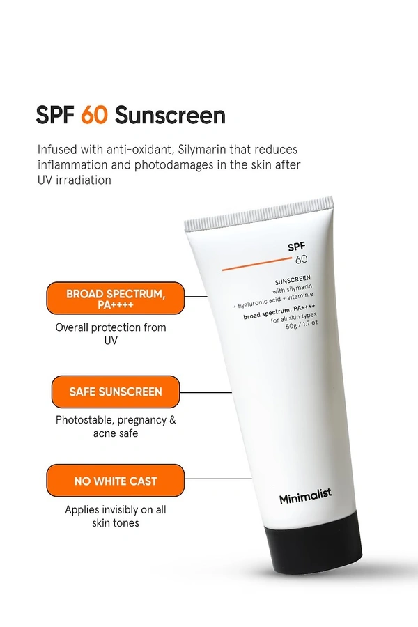 Minimalist SPF 60 Sunscreen