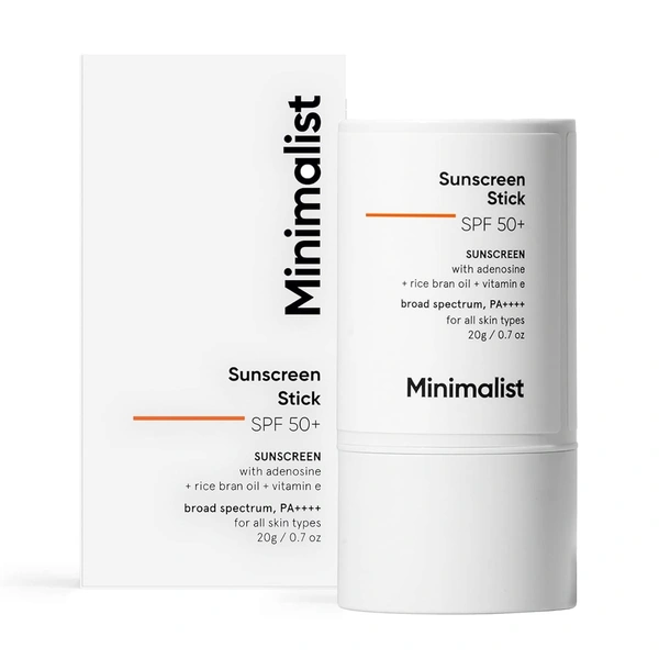 Minimalist SPF 50 Sunscreen Stick with Broad spectrum SPF 50, PA++++