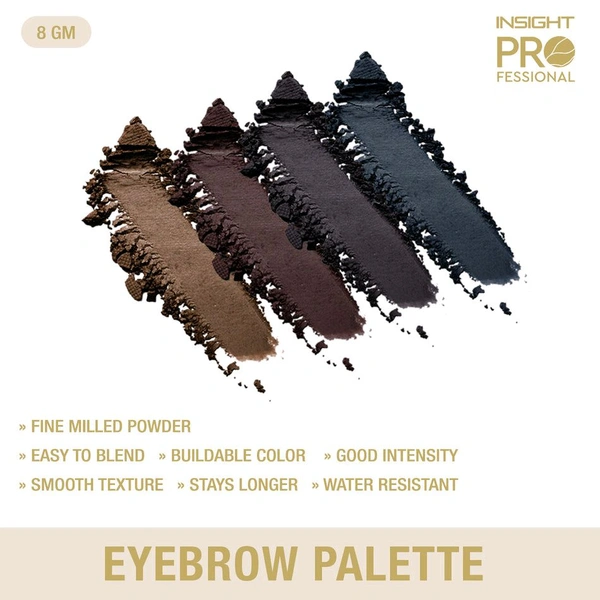 INSIGHT PRO FESSIONAL EYEBROW PALETTE  - Black