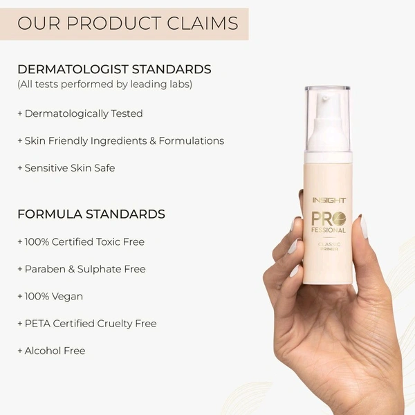 INSIGHT PRO FESSIONAL Classic Primer  - transparent