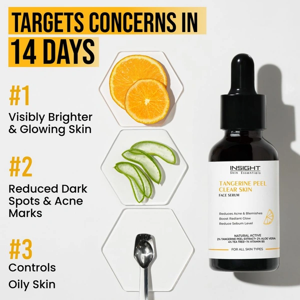 INSIGHT  TANGERINE PEEL CLEAR SKIN FACE SERUM 