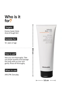 Minimalist Salicylic Acid 2% Body Wash