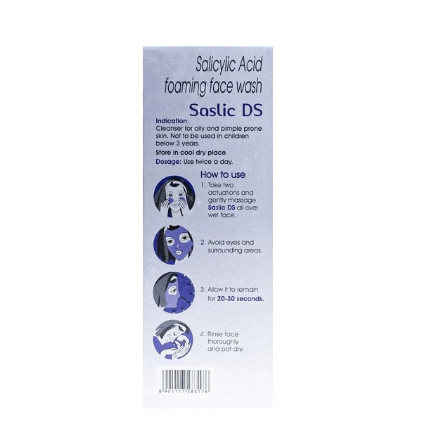 Cipla Saslic DS Foaming Face Wash