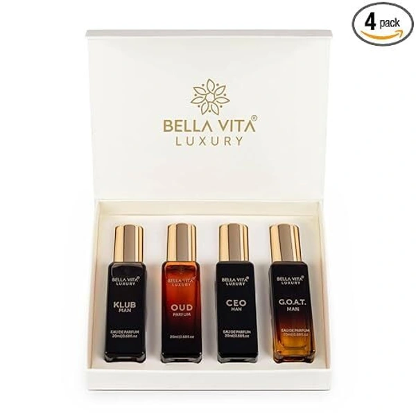 BELLAVITA Luxury Man Perfume Gift Set 4