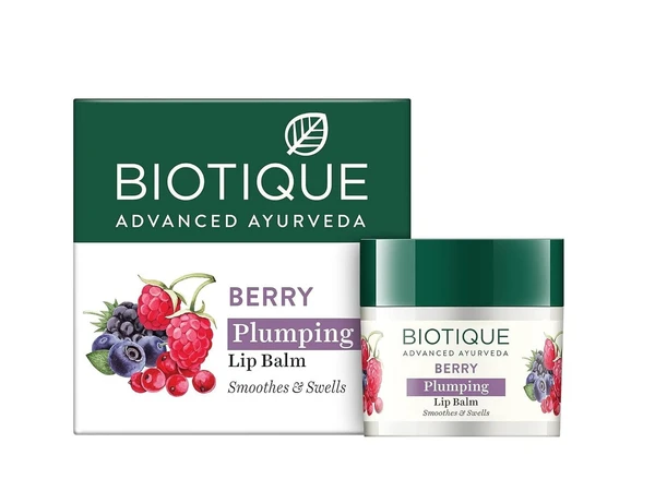 Biotique Berry Plumping Lip Balm  ,12G