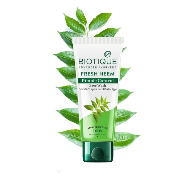 Biotique Fresh Neem Pimple Control Face Wash - 100ml