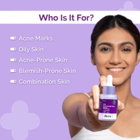 The Derma Co 10% Niacinamide Face Serum with Zinc for Acne Marks | Fades Acne Marks & Dark Spots | Controls Oil - 10ml