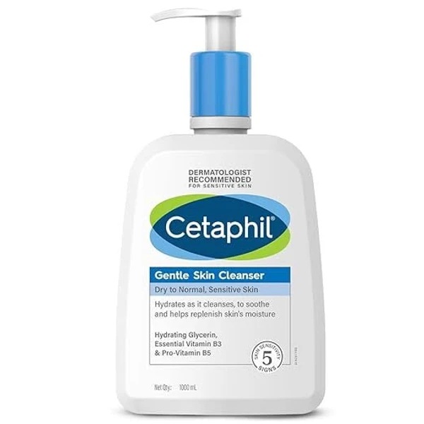 CETAPHIL Cetaphil Gentle Skin Cleanser for Dry, Normal Sensitive Skin 1000ml