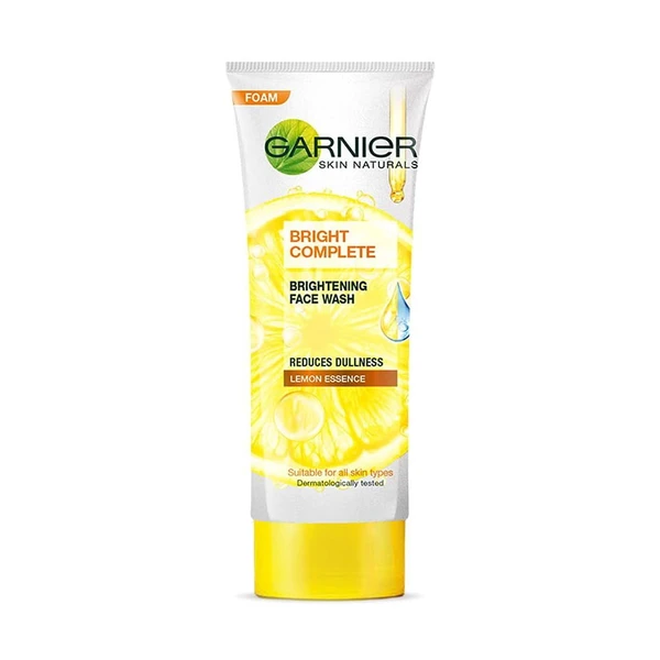 GARNIER Garnier Skin Naturals, Facewash, Cleansing and Brightening, Bright Complete, 100 g