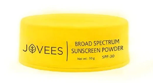 JOVEES HERBAL Jovees Broad Spectrum Sunscreen Powder With SPF 30 | Prevents Sunburns, Skin Damage 50g
