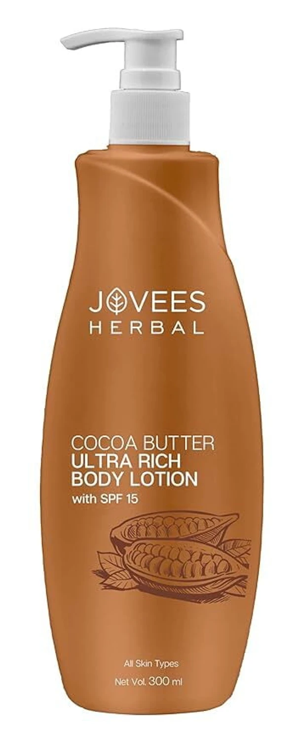 JOVEES HERBAL Jovees Cocoa Butter Hand & Body Lotion, 300 ml