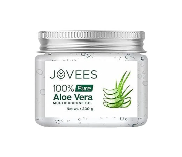 JOVEES HERBAL Jovees Herbal 100% Pure Aloe Vera Multipurpose Gel For Face, Skin & Hair For Both Men & Women 200g
