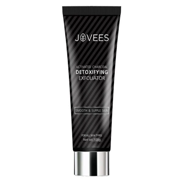JOVEES HERBAL Jovees Herbal Activated Charcoal Detoxifying Exfoliator For Soft & Hydrated Skin 100g