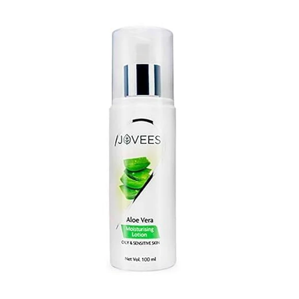 JOVEES HERBAL Jovees Herbal Aloe Vera Moisturising Lotion |With Sandal And Peach Extract For Oily & Sensitive Skin - 200ml