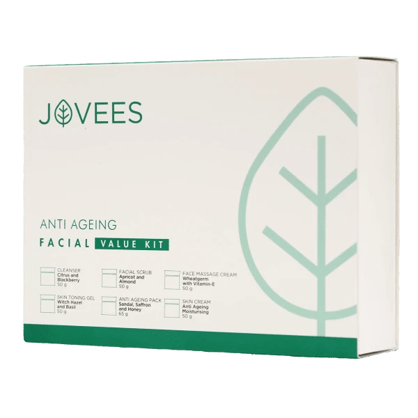 JOVEES HERBAL Jovees Herbal Anti Ageing Facial Value Kit - Large