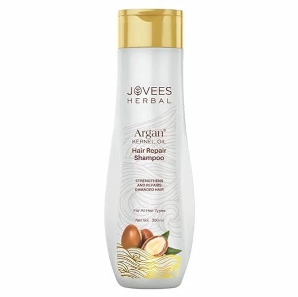 JOVEES HERBAL Jovees Herbal Argan Kernal Oil Hair Repair Shampoo | Strengthen and Repairs Hair 300ml