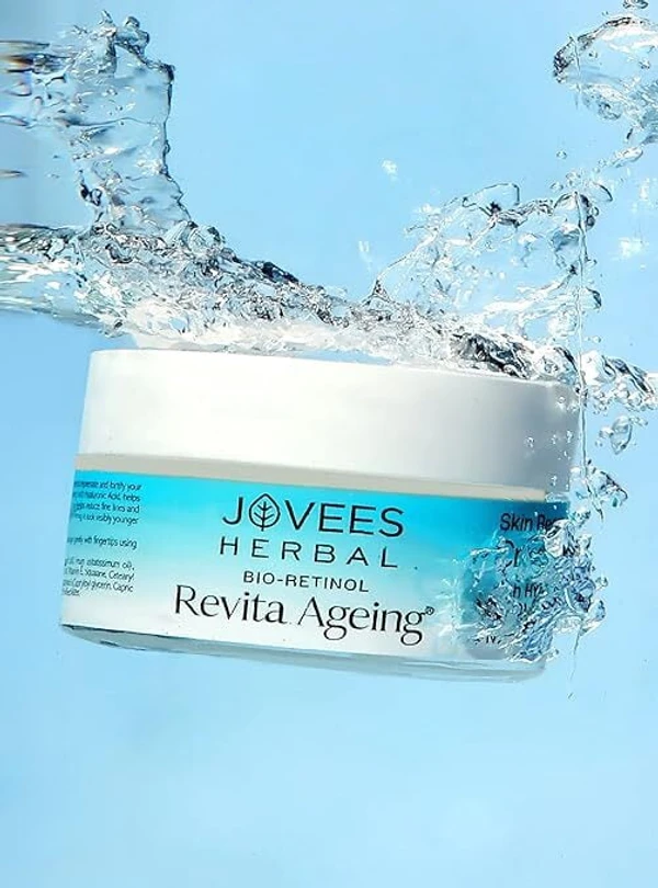 JOVEES HERBAL Jovees Herbal Bio-Retinol Revita Ageing Face Cream Reduce Sign of Ageing, Hyperpigmentation 50g