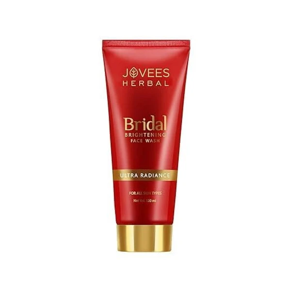 JOVEES HERBAL Jovees Herbal Bridal Brightening Face Wash Ultra Radiance Reduces Dark Spot For 120ml