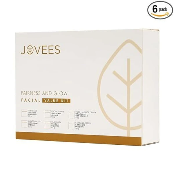 Jovees Herbal Fairness & Glow Facial Value Kit - Mini