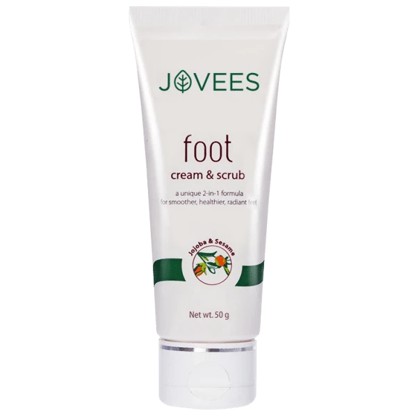 JOVEES HERBAL Jovees Herbal Foot Care Cream & scrub |Unique 2-in-1 Formula - 100g