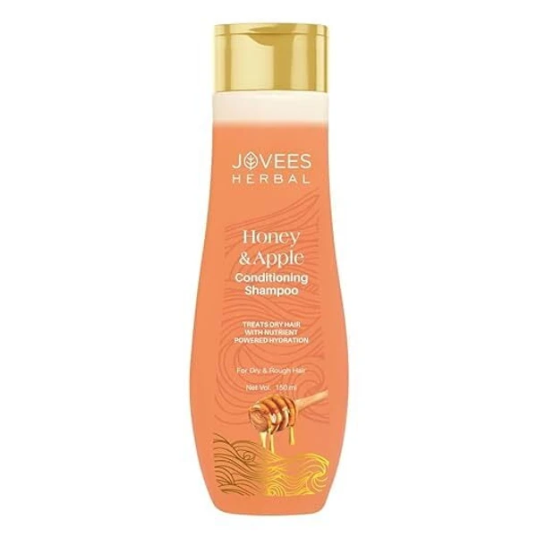JOVEES HERBAL Jovees Herbal Honey & Apple Conditioning Shampoo | With Peach And Aloe Vera Extracts