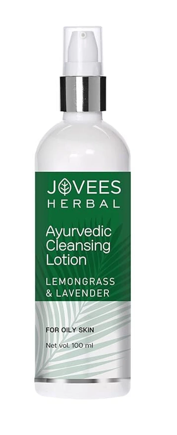 JOVEES HERBAL Jovees Herbal Lemongrass & Lavender Cleansing Lotion | For Oily Skin it controls acne 100ml