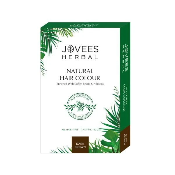 JOVEES HERBAL Jovees Herbal Natural Hair Colour - Dark Brown 100g