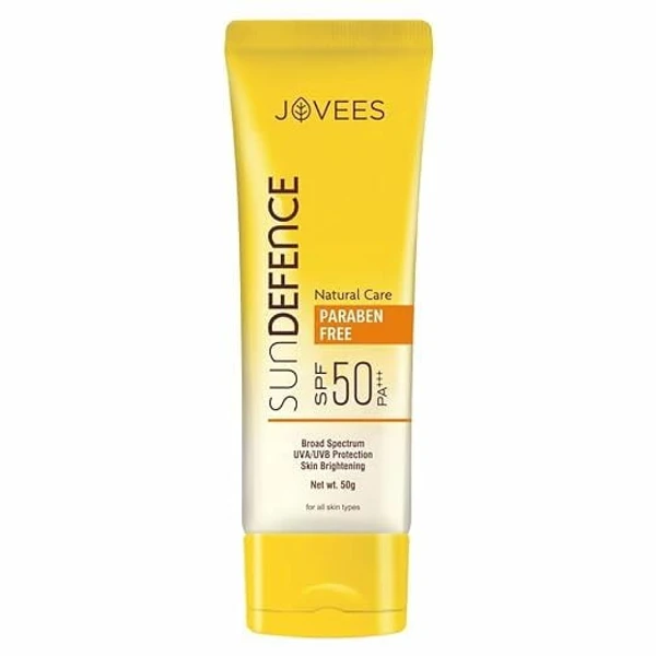 JOVEES HERBAL Jovees Herbal Sun Defence Cream SPF 50 | Broad Spectrum PA+++ UVA/UVB Protection - 100g