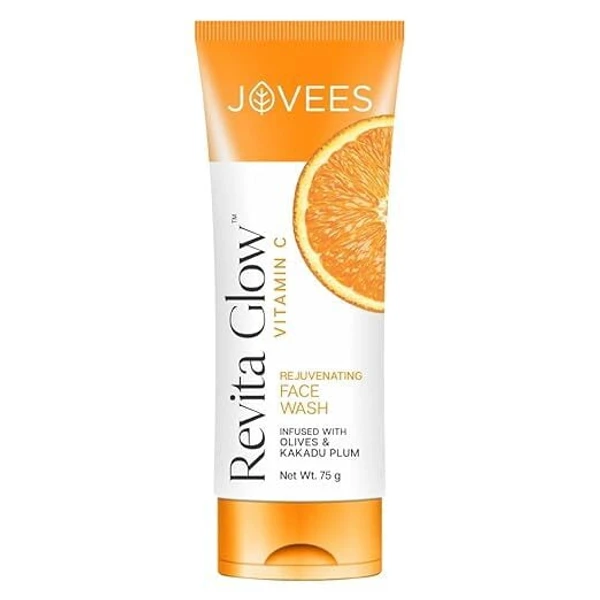 JOVEES HERBAL Jovees Herbal Vitamin C Face Wash Reduces Dark Spots, Hyperpigmentation 75ml
