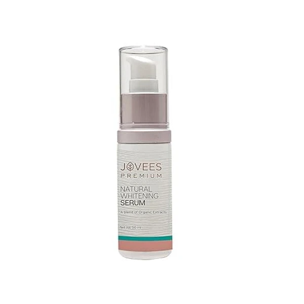 JOVEES HERBAL Jovees Premium Natural Whitening Serum | Gives Clear, Hydrated And Glowing Skin 50ml