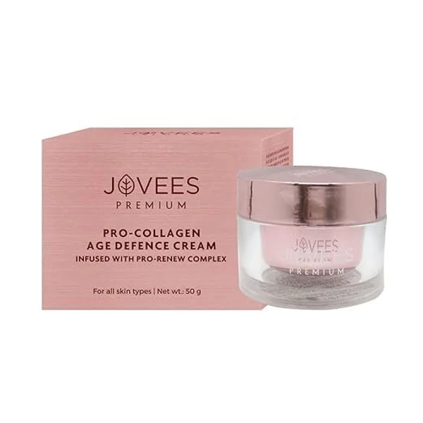 JOVEES HERBAL Jovees Premium Pro - Collagen Age Defence Cream Golden Root Extract For All Skin Types 50g