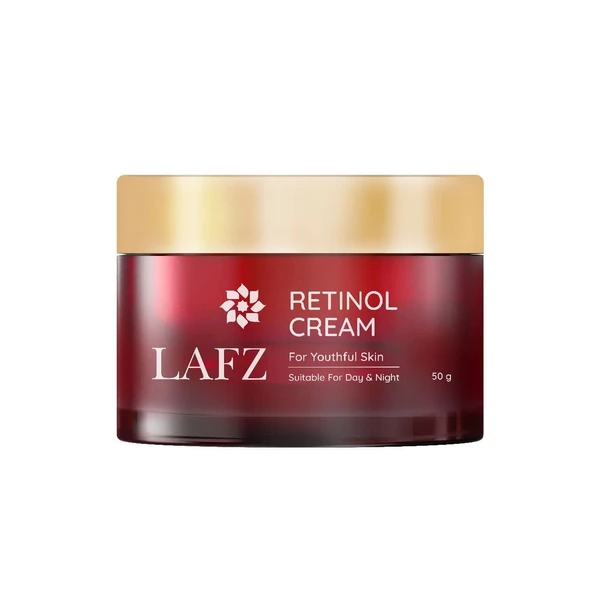 LAFZ Day & Night Retinol Face Cream For Glowing Skin | Anti-ageing cream for Youthful Skin | For Wrinkles & Fine Lines | For All Skin Types, 50 gm