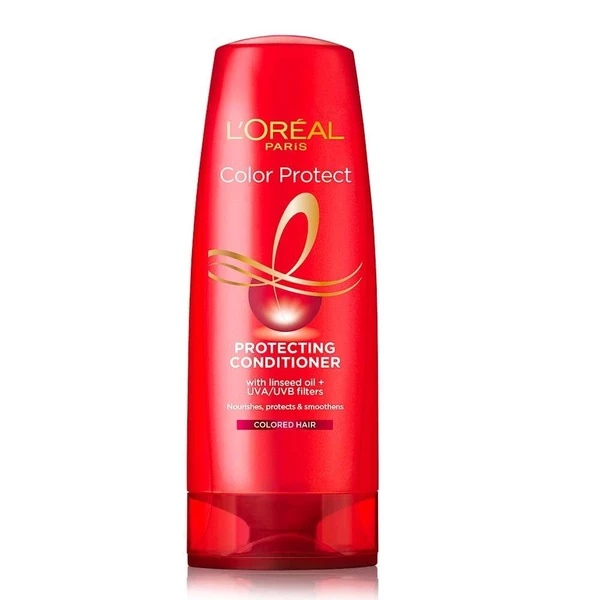 L'OREAL PARIS L'Oreal Paris Conditioner, Vibrant & Revived Colour, For Colour-treated Hair, Colour Protect, 180ml