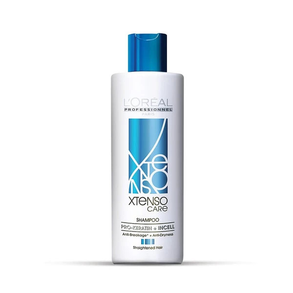 L'OREAL PROFESSIONNEL PARIS Xtenso Care Shampoo For Straightened Hair, 250 ML |Shampoo for Starightened Hair|Shampoo with Pro Keratin & Incell Technology