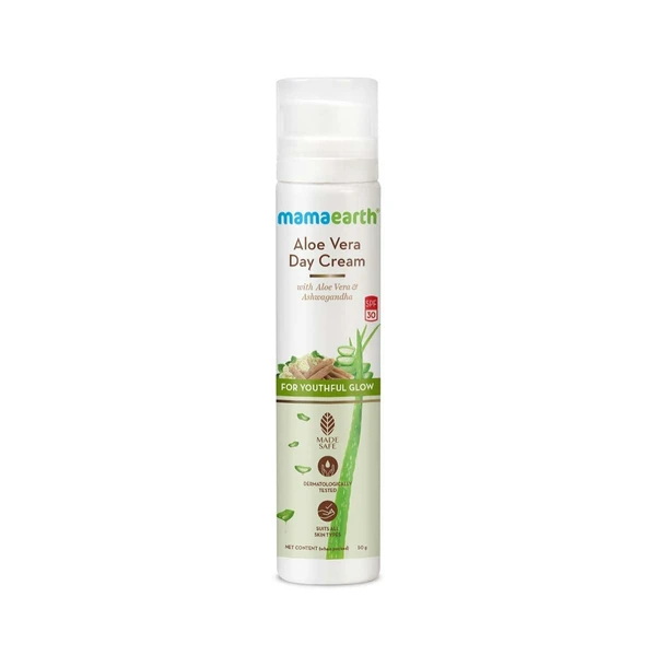 MAMAEARTH Mamaearth Aloe Vera Day Cream With SPF 30, 50 gm