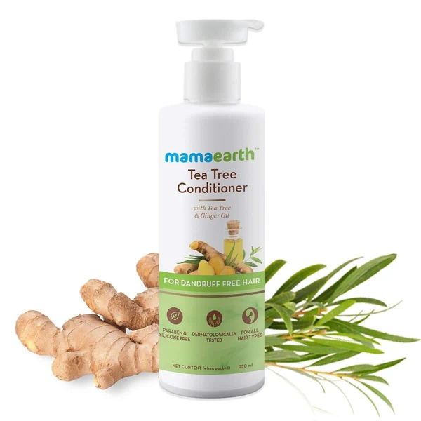 MAMAEARTH Mamaearth Anti Dandruff Conditioner, With Tea Tree & Ginger Oil, For Dandruff Free Hair 250ml