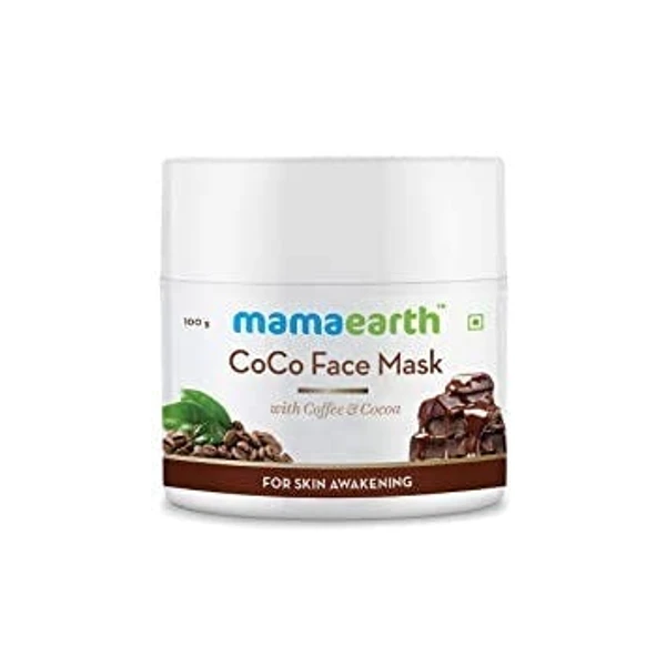 MAMAEARTH Mamaearth Coco Face Mask Cream With Coffee & Cocoa For Glowing Skin, 100 gm