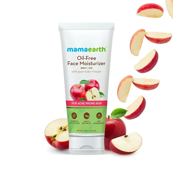 MAMAEARTH Mamaearth Oil-Free Face Moisturizer for Acne-Prone Skin, 80g