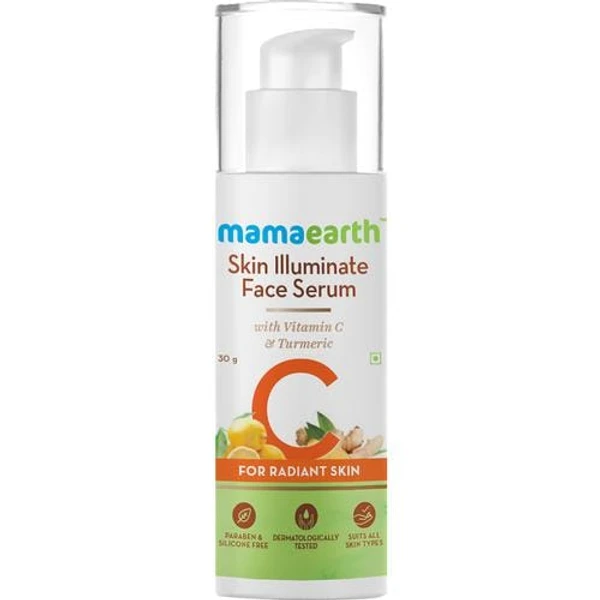 MAMAEARTH Mamaearth Skin Illuminate With Vitamin C & Turmeric Face Serum, 30 gm