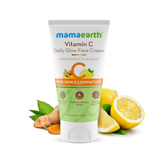 MAMAEARTH Mamaearth Vitamin C Daily Glow Face Cream With Vitamin C & Turmeric for Skin Illumination - 50 g