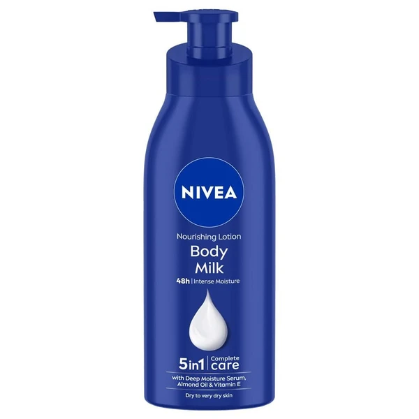 Nivea NIVEA Nourishing Body Milk 400ml Body Lotion | 48 H Moisturization | With 2X Almond Oil | Smooth and Healthy Looking Skin |For Very Dry Skin